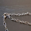 Collier 2 perles blanches en verre de Murano – Image 6