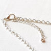 Collier fantaisie 2 perles vert-clair en verre de Murano – Image 5
