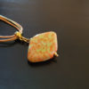 Pendentif losange en verre de Murano