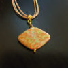 Pendentif losange en verre de Murano – Image 3
